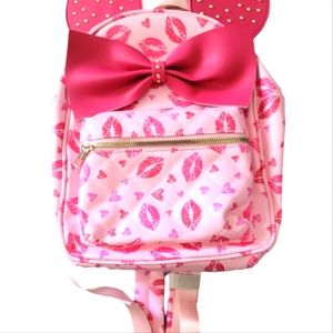 Pink With Kisses Mini Backpack